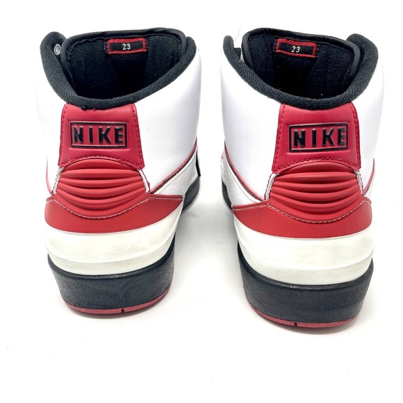 Air Jordan 2 Retro QF \'White Varsity Red\' 2009 - 395709 101 Men\'s‎ Size 10.5 main image 9